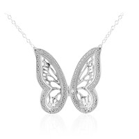 I3 (I) Diamant-Silberhalskette