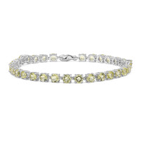 Limonen-Citrin-Silberarmband