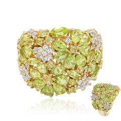 Peridot-Silberring