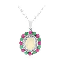 Welo-Opal-Silberhalskette
