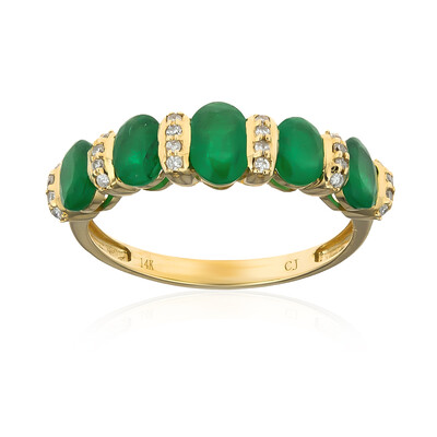AAA-Sambia-Smaragd-Goldring (CIRARI)
