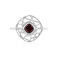 Himbeer-Rhodolith-Goldring (Ornaments by de Melo)