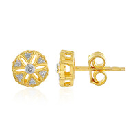 I2 (I) Diamant-Silberohrringe
