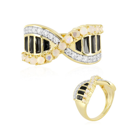 Welo-Opal-Silberring