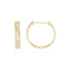I1 (I) Diamant-Goldohrringe (Ornaments by de Melo)