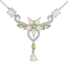 Welo-Opal-Silbercollier
