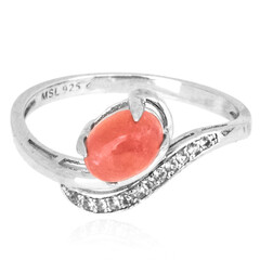 Rhodochrosit-Silberring