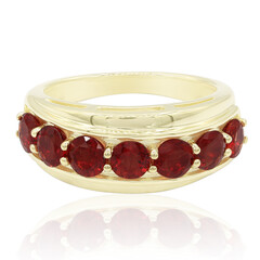 Roter Tibetanit-Goldring