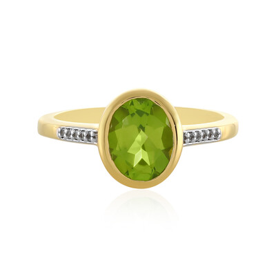 Peridot-Silberring