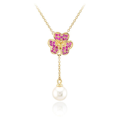 Akoya-Perlen-Goldcollier (Michelle Albala)