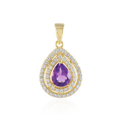 Marokkanischer Amethyst-Silberanhänger
