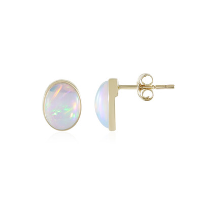 Welo-Opal-Goldohrringe