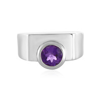 Sibirischer Amethyst-Silberring