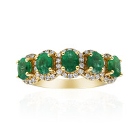 AAA-Sambia-Smaragd-Goldring (CIRARI)
