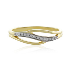 Lupenreiner (F) Brillant-Goldring (LUCENT DIAMONDS)