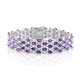 Sambia-Amethyst-Silberarmband