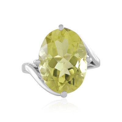 Ouro Verde-Quarz-Silberring