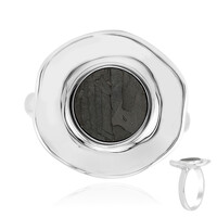 Aletai-Meteorit-Silberring