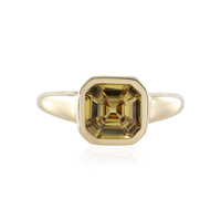 Gelber Zirkon-Goldring