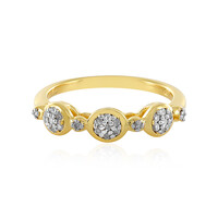 I2 (I) Diamant-Silberring