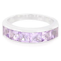 Lavendel-Amethyst-Silberring