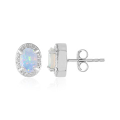 Welo-Opal-Silberohrringe