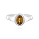 Mandarin-Granat-Silberring