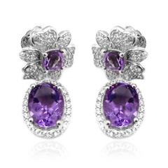 Amethyst-Silberohrringe (Dallas Prince Designs)