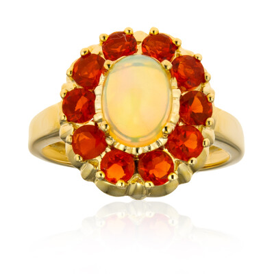Welo-Opal-Goldring (CIRARI)