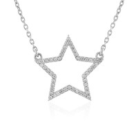 Zirkon-Silbercollier