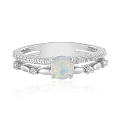 Welo-Opal-Silberring