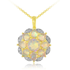 Welo-Opal-Silberhalskette
