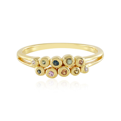 Saphir-Silberring