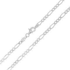 Silber-Figarokette - 45 cm - 6,19 g