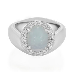 Paraiba-Opal-Silberring