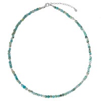 Larimar-Silberhalskette