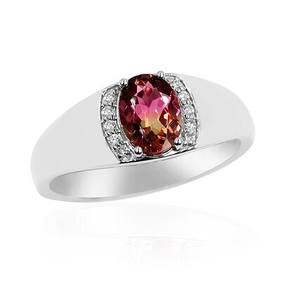 Mehrfarbiger Turmalin-Goldring (AMAYANI)