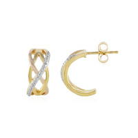 I3 (J) Diamant-Silberohrringe