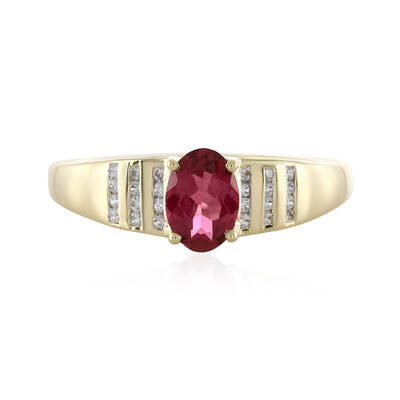 Pinkfarbener Turmalin-Goldring (Adela Gold)