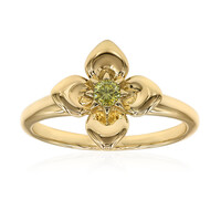 Gelber VS1 Brillant-Goldring