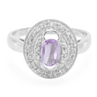 Bolivianischer Amethyst-Silberring