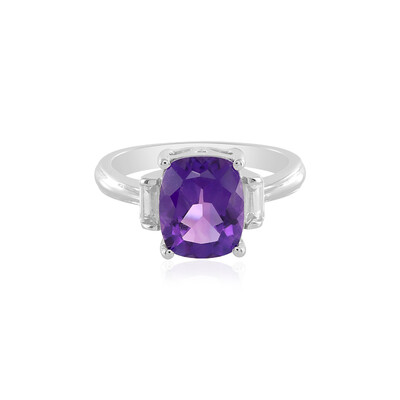 Sibirischer Amethyst-Silberring