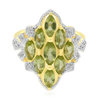 Peridot-Silberring