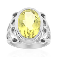 Ouro Verde-Quarz-Silberring