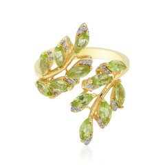 Peridot-Silberring