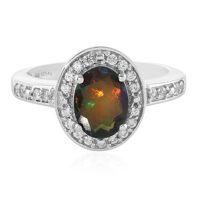 Mezezo-Opal-Silberring