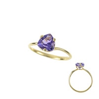 Amethyst-Goldring