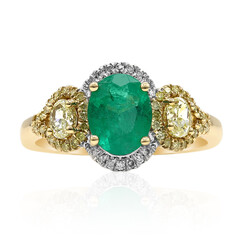 AAA-Sambia-Smaragd-Goldring (CIRARI)