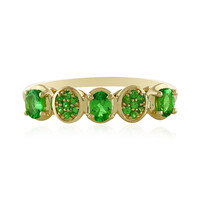 Tsavorit-Goldring (Adela Gold)