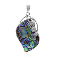 Abalone-Muschel-Silberanhänger (Art of Nature)